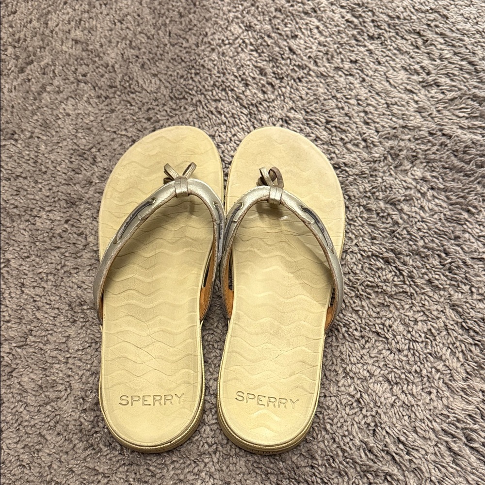 Sperry Metallic Sandals